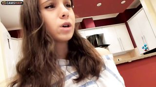 ehotlovea Busty babe masturbates cunt