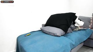 tightholestinytits cheeky bitch extinguished in two holes