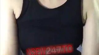 Lana Banks 10 minutes green dilldo creamy pussy masturbation snapchat premium live porn live sex 1