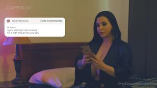 Korina kova is a trophy wife, escort and step-mom