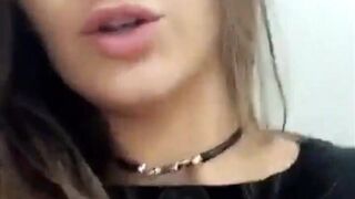 Dani Daniels public toilet pussy fingering snapchat premium cams porn cams sex 1