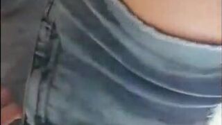 Violet Summers dressing room anal toy fitting snapchat show