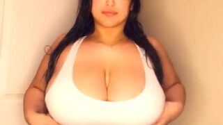 DIAMONDDOLL white bikini tease showcam cams porn cams sex 1