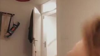 Sarah Calanthe undressing & playing snapchat premium cams porn cams sex