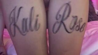 Kali Roses showing off my my pussy how much wet it is showcam cams porn cams sex