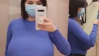 Busty Ema showcam 01 Blue Sweater