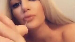 Kathleen Eggleton sex machine orgasm snapchat show