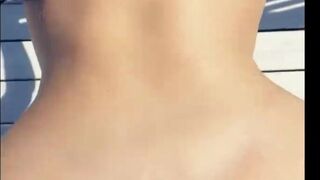 Crystal Lust bent over and fucked over the balcony railing porn cams sex