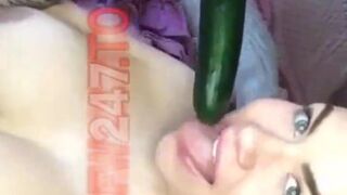 Karmen Karma cocumber pussy & anal masturbation snapchat premium porn cams sex