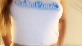 Dani Daniels 23 minutes dildo masturbation on bed snapchat premium porn cams sex