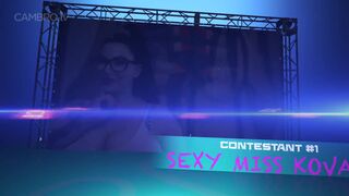 KORINA KOVA the ultimate stripping clone contest