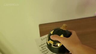 Crystal lust fucked 18 Year Old With A Big Ass Wearing Kinky Tokyo Ghoul Mask