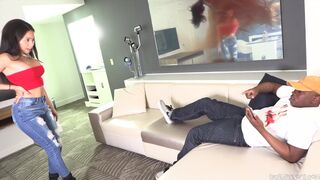 deep huuge blac inside