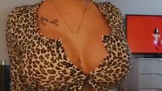 Celine Centino riding dildo on transparent chair with anal plug snapchat premium porn cams sex