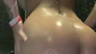 Luna Skye shower boobs & booty tease snapchat premium porn cams sex