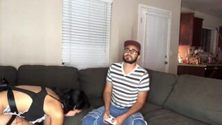 kinkyjasmine Maid fucks rich son during fortnite porn cams sex
