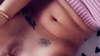 Austin Reign dildo riding on bed snapchat premium porn cams sex