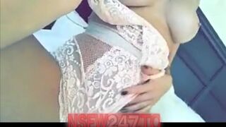 Molly Bennett sexy tease on bed snapchat premium porn cams sex