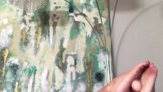 Abigail Mac Who wants to fuck my pretty little feet like this porn cams sex