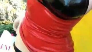 Starfucked NSFW Sexy Black Latex Body Suite Patreon Leak ADULT WEBCAMS Premium Porn