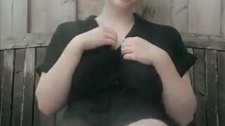 Sarah Calanthe outdoor tease snapchat premium porn cams sex