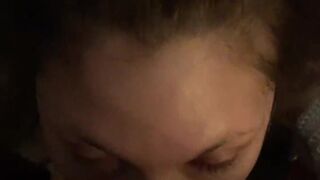 Anna Blossom nighttime quick blowjob porn live sex