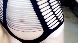 miss julianne black outfit teasing snapchat show