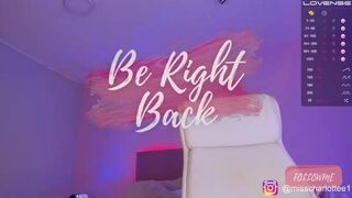 misscharlotte1 Chaturbate cam show girls