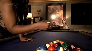 vanessa blue pool table joi showcam for show