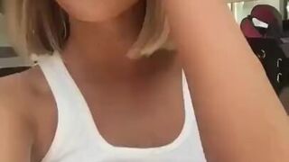 August Ames shows Tits premium show cam snapchat & manyvids porn cams sex