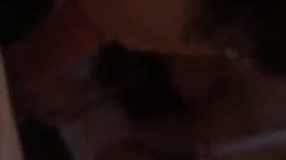 Celine Centino quick POV blowjob snapchat show