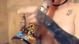 Princess Pineapple bathtub teasing snapcha