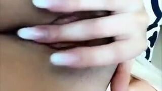 Andie Adams pussy fingering snapchat show