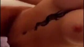 Layna Boo sexy shower snaps snapchat show