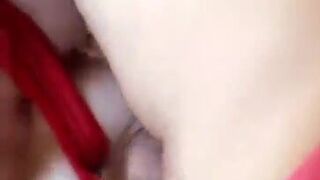 Justine Aquarius sucking riding his dick snapchat show