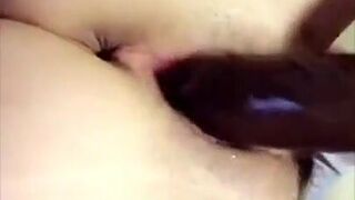 Andie Adams BBC dildo pussy masturbation snapchat show