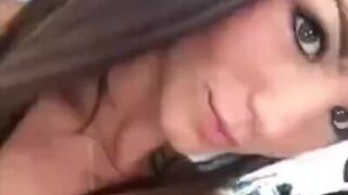 CarlieJoHowell no bra teasing snapchat premium