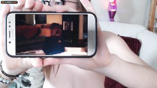 vivid_whit shines pussy and caresses big tits