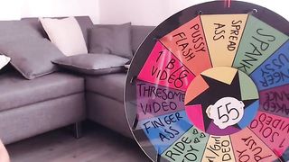 sexylittleval sucking dick and jerking off on camera showing her little holes