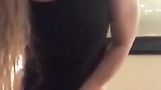 Nicole Aniston Busty aunt masturbates pussy sex toy