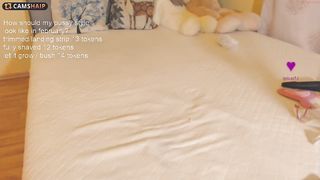 clementine Gorgeous blonde bathes in the bath