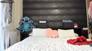 barbieprincess The shrewd slut masturbates pussy with a phallus